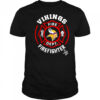 NFL Minnesota Vikings Football Team Fire Fighter Shirt