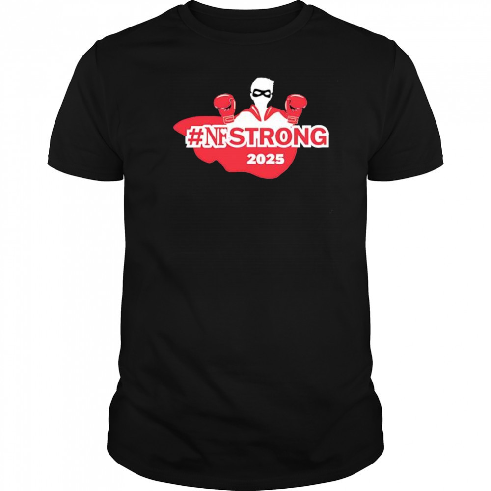 Nfstrong 2025 logo shirt