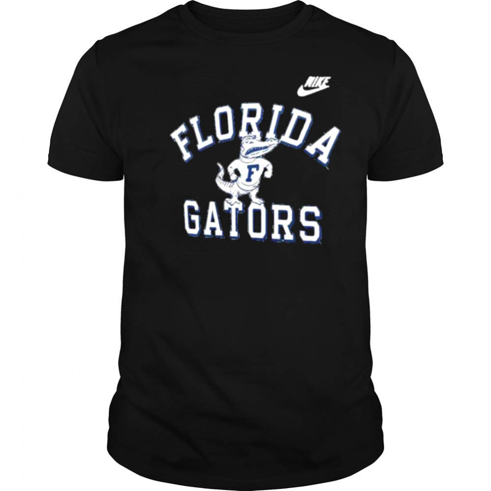 Nike Royal Florida Gators Legacy Color Block Tri Blend Performance Long Sleeve Shirt