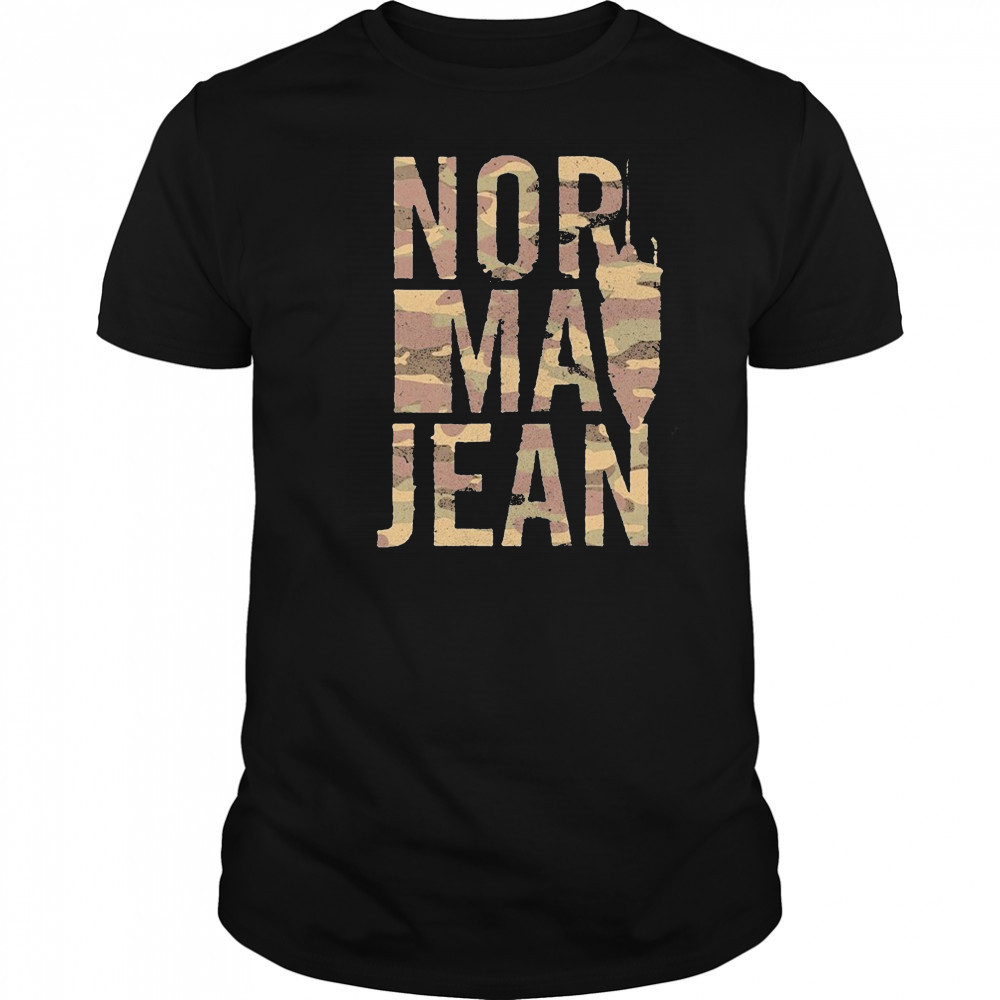 Norma Jean Camo Logo T-shirt