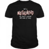 Not A Metalhead My Head Is Normal And Made Of Bones shirt