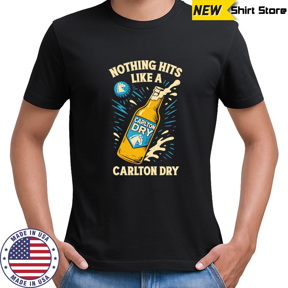Nothing hits like a Carlton dry shirt