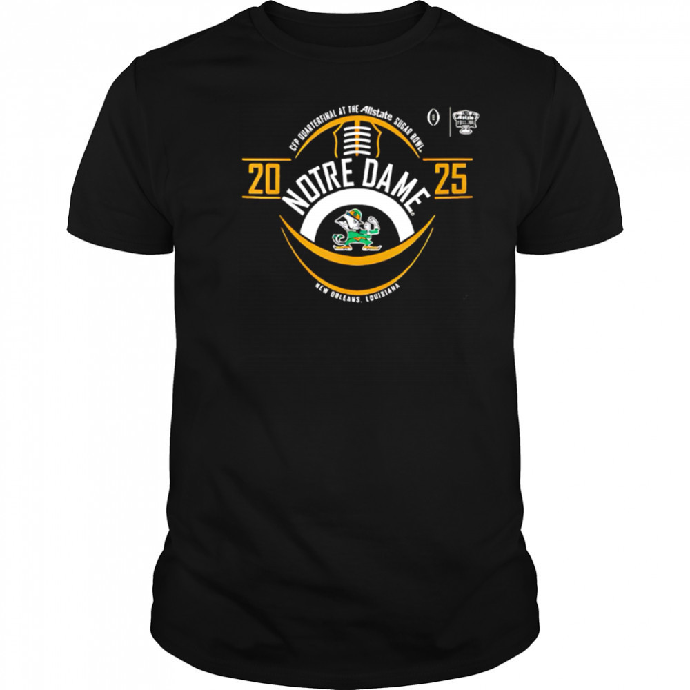 Notre Dame 2025 New Orleans Louisiana shirt