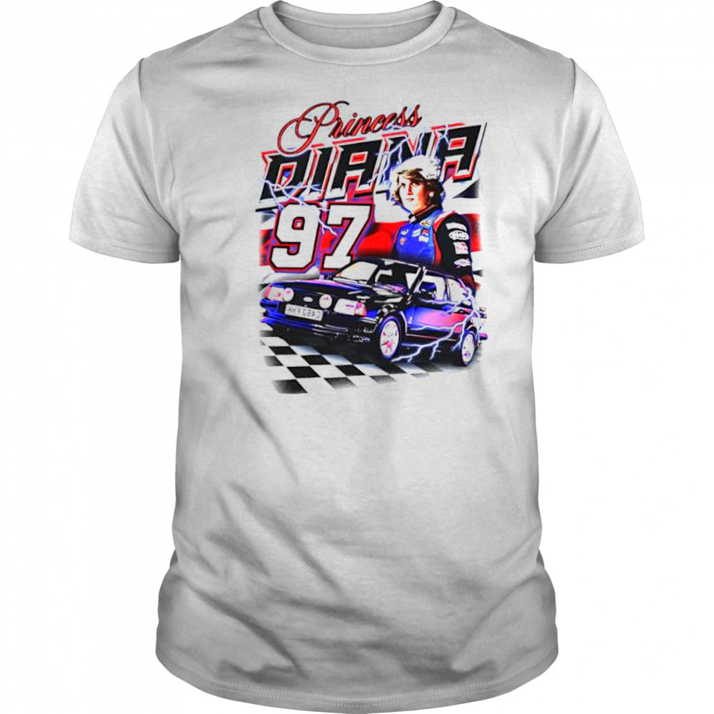 Notsafeforwear Store Merch Princess Diana Racing shirt