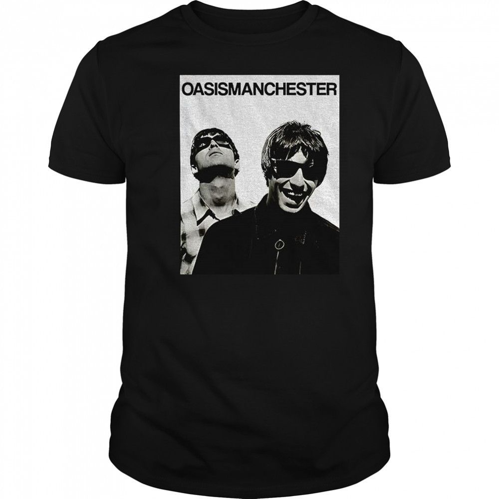 Oasis manchester rock band vintage shirt