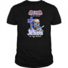 Oilers in my veins Jesus in my heart mascot shirt