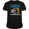 OKC Thunder 2025 NBA Champions Trophy Classic T-Shirt