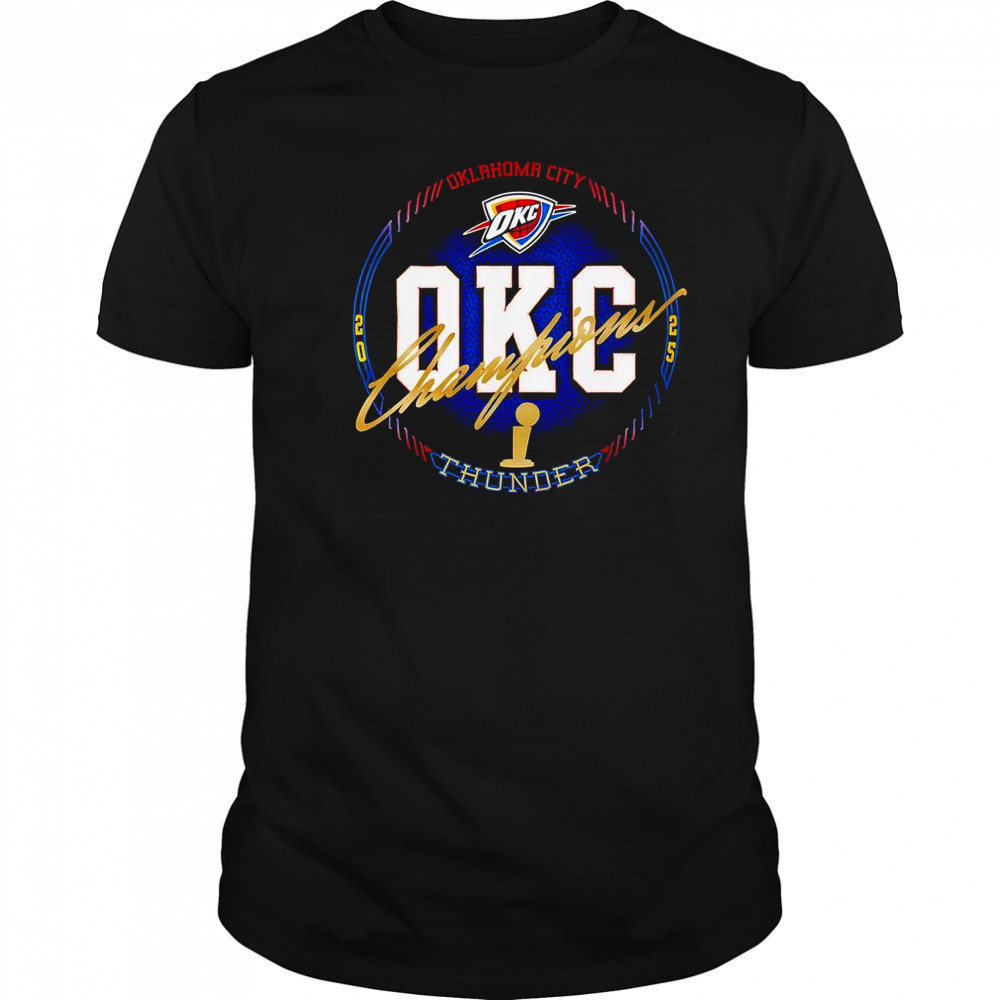 Oklahoma City Thunder 2025 NBA Finals Champions All Access T-Shirt