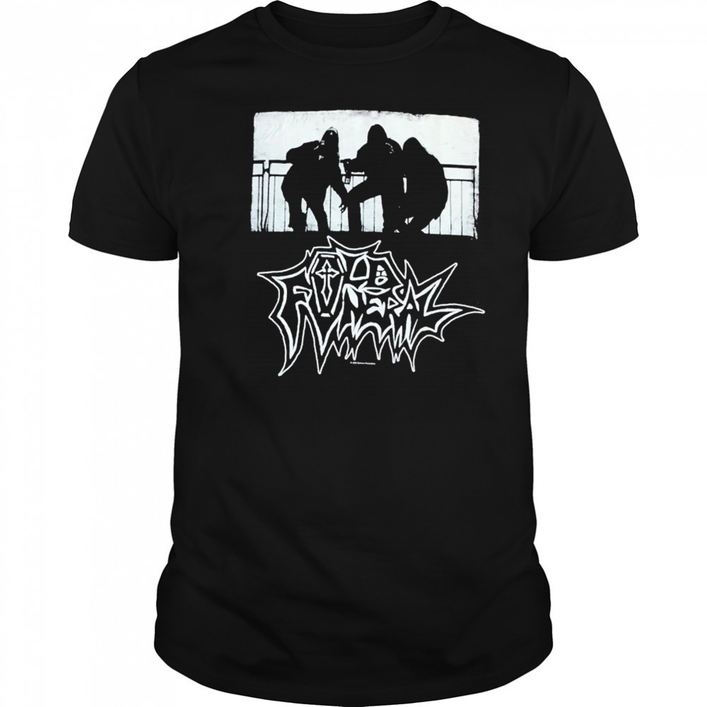 Old Funeral Grim Reaping Norway T-shirt