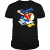 One Piece Monkey D. Luffy X Los Angeles Dodgers left field shirt