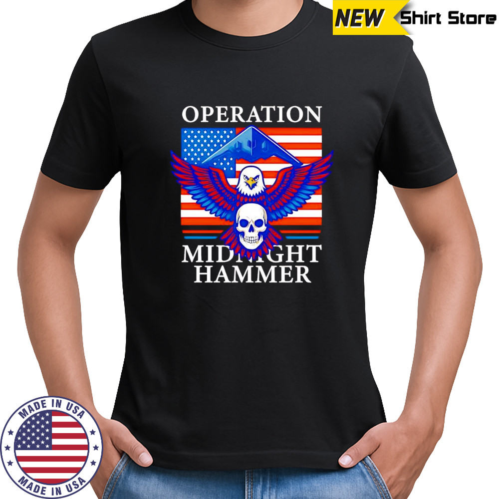 Operation midnight hammer eagle American flag shirt