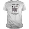 Opossum I’m trained in combat I can do anxiety attacks shirt