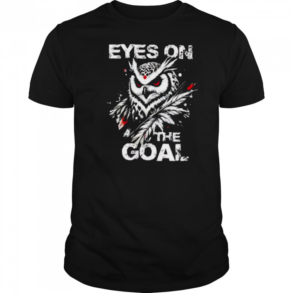 Owl eyes on the Goat shirt