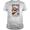 Owl Never Argue With A Short Who Has An A In Her shirt