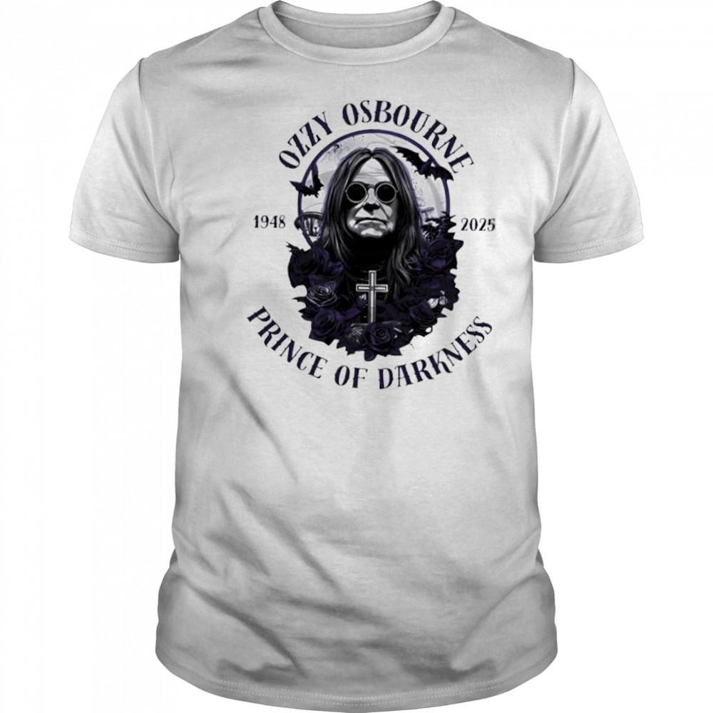 Ozzy osbourne memorial ozzy osbourne death shirt