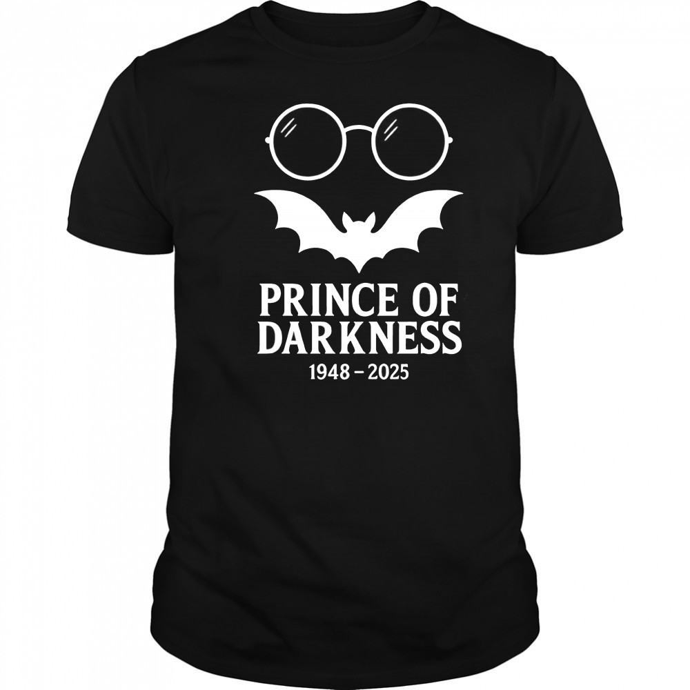 Ozzy Prince of darkness 1948 2025 shirt