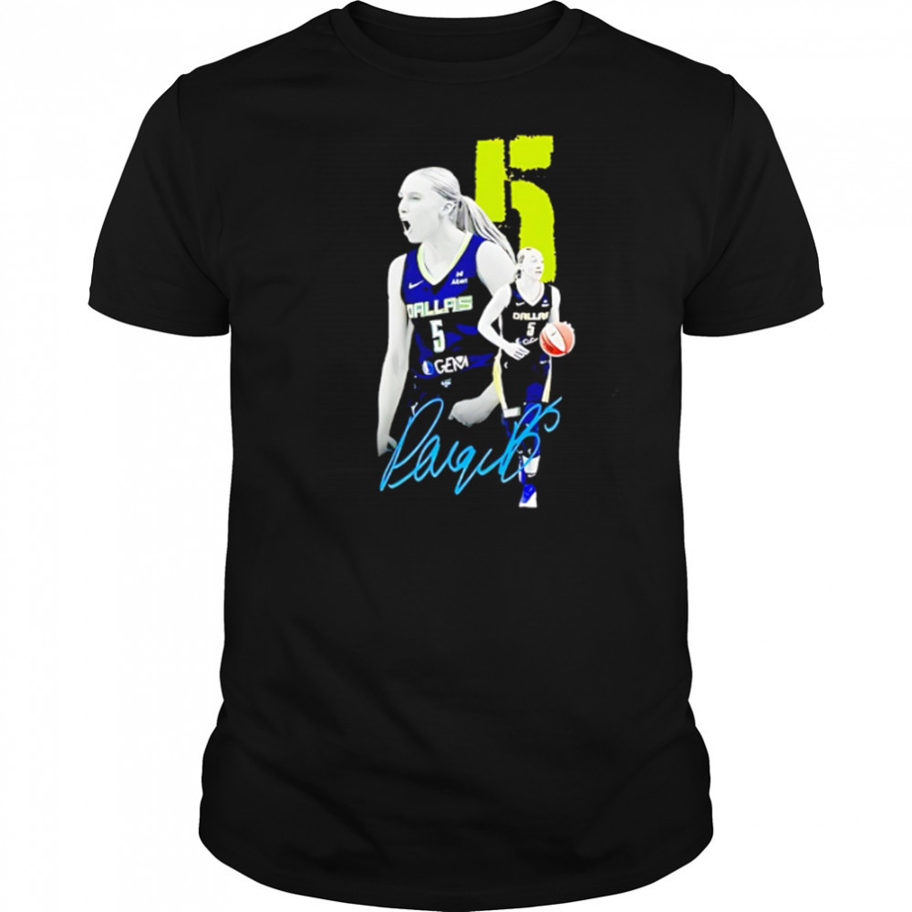 Paige bueckers Dallas wings wNBA 5 shirt