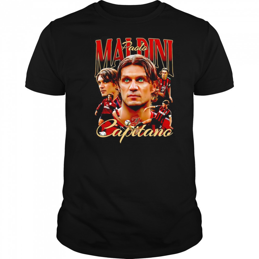 Paolo Maldini Capitano shirt