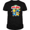 Papa john’s pooh and stitch friends shirt