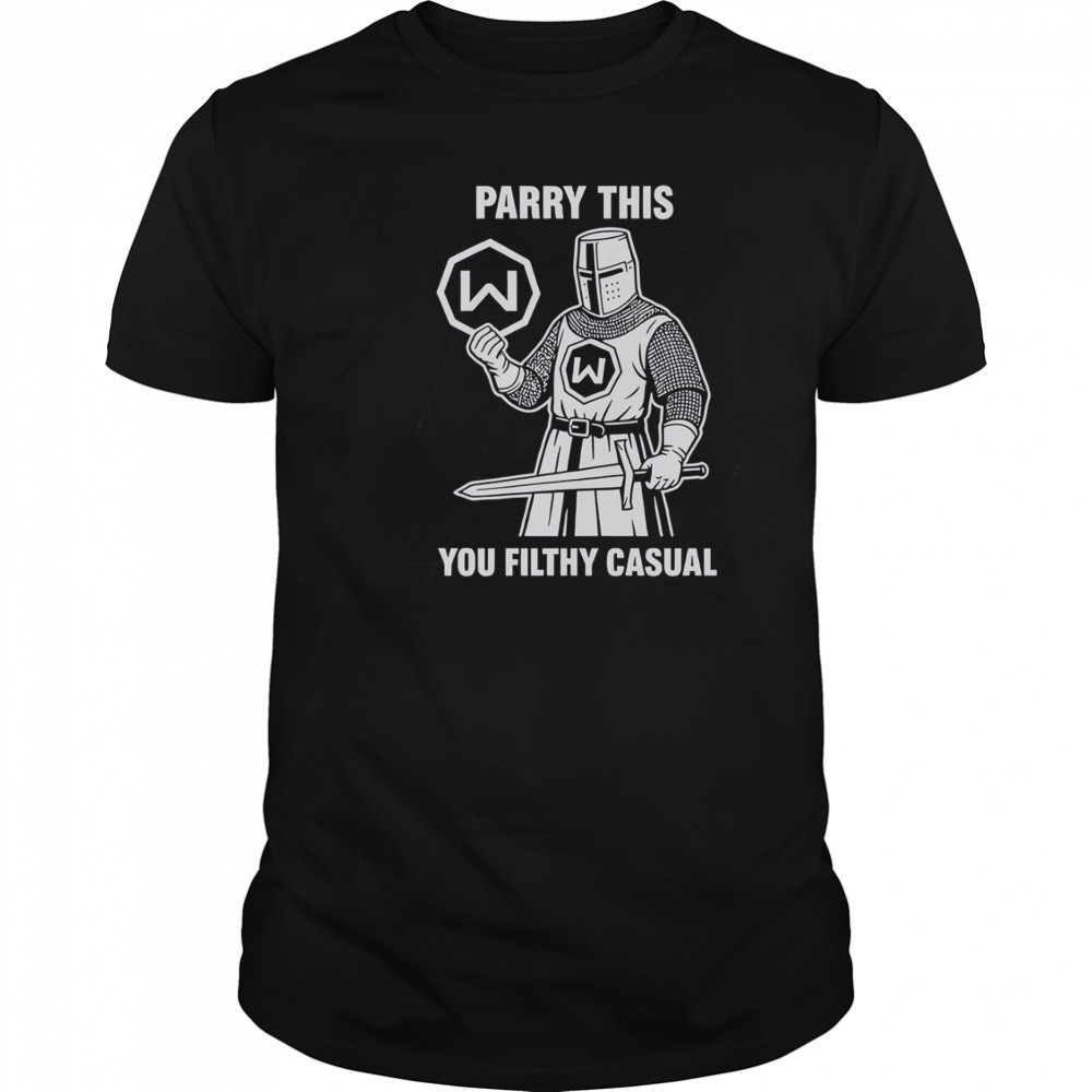 Parry This You Filthy Casual Windscribe Logo T-Shirt