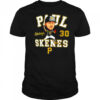Paul Skenes #30 Pittsburgh Pirates Baseball player caricature shirt