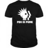 Pbs is punk graphic shirt