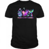 Peace Love Mermaid Summer Love Mermaid Beach Vacation Girls shirt