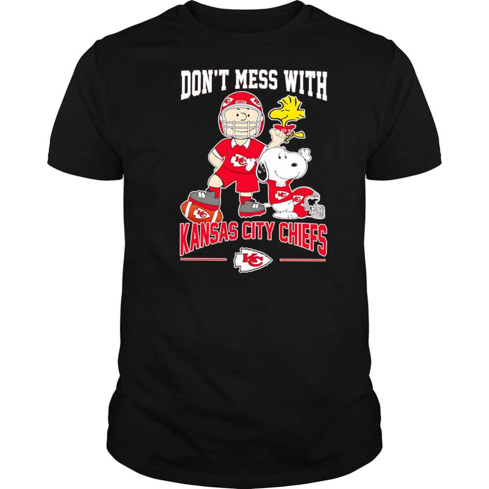 Peanuts don’t mess with Kansas City Chiefs shirt