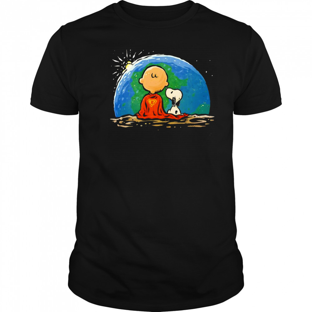 Peanuts Super Earthrise shirt