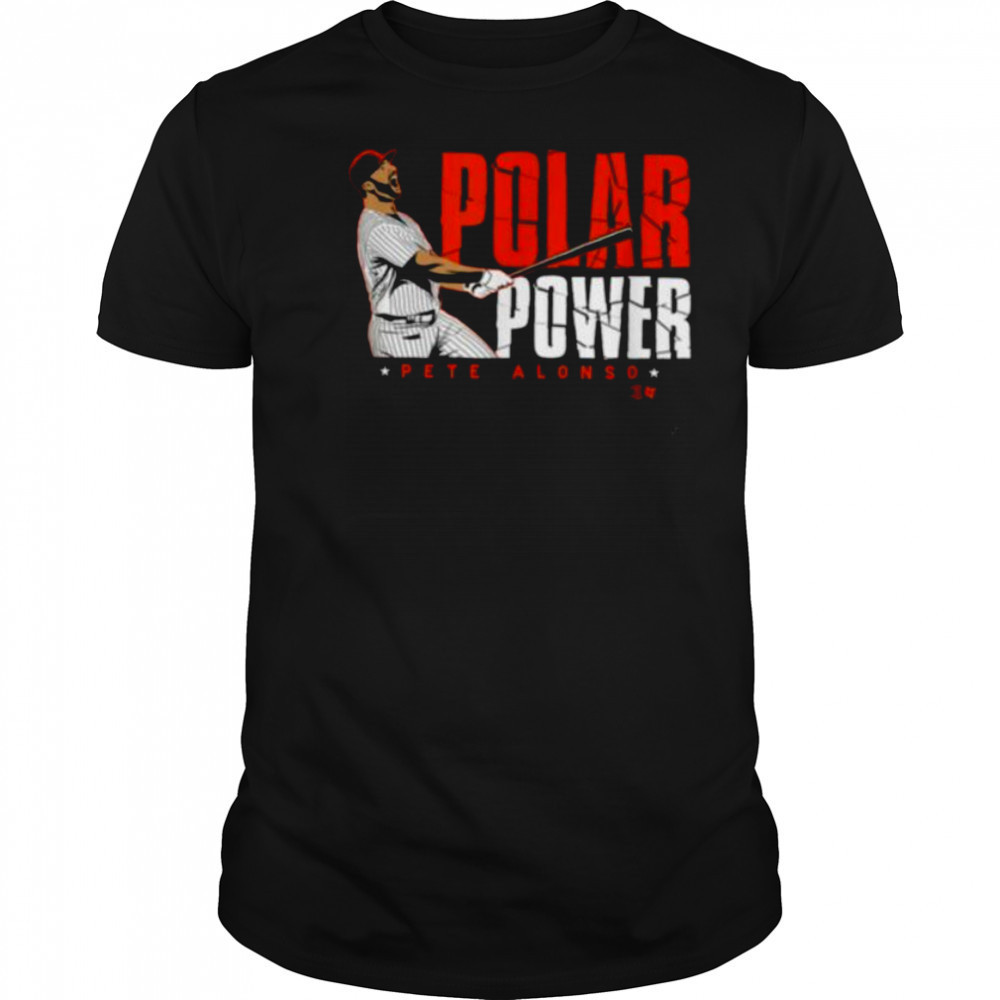 Pete Alonso Polar Power New York Baseball T Shirt