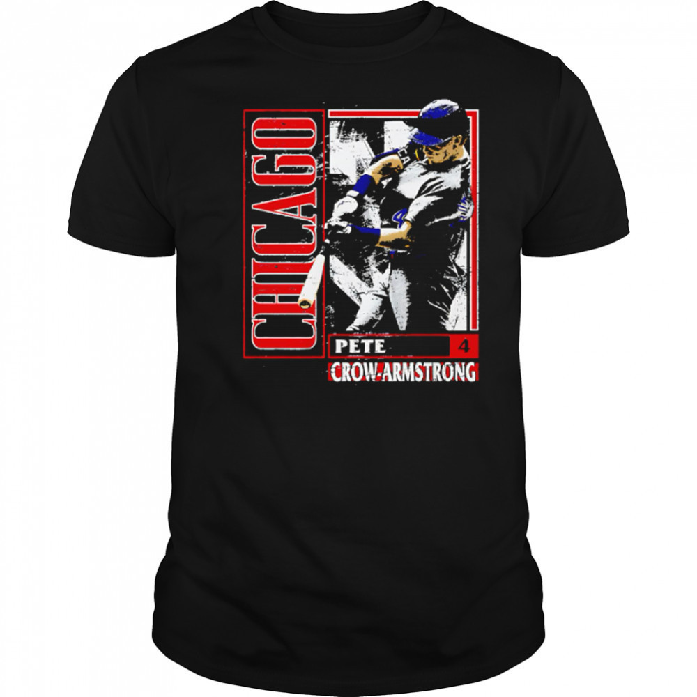 Pete Crow-Armstrong Chicago Cubs Card Style vintage shirt