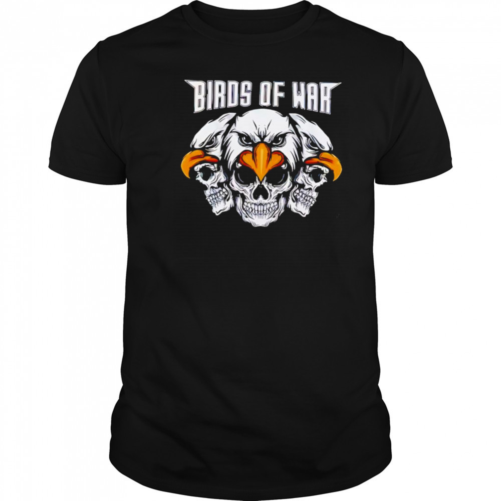 Philadelphia Eagles Birds Of War Skull shirt