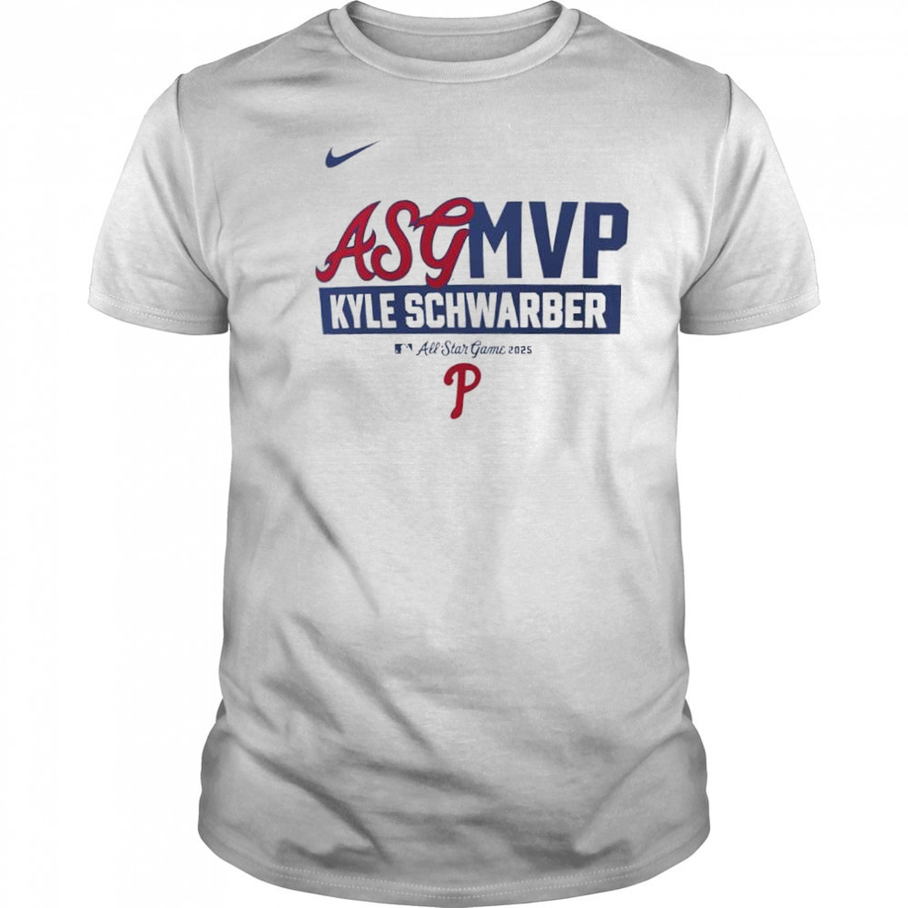 Philadelphia Phillies Kyle Schwarber 2025 MLB All-Star Game MVP shirt