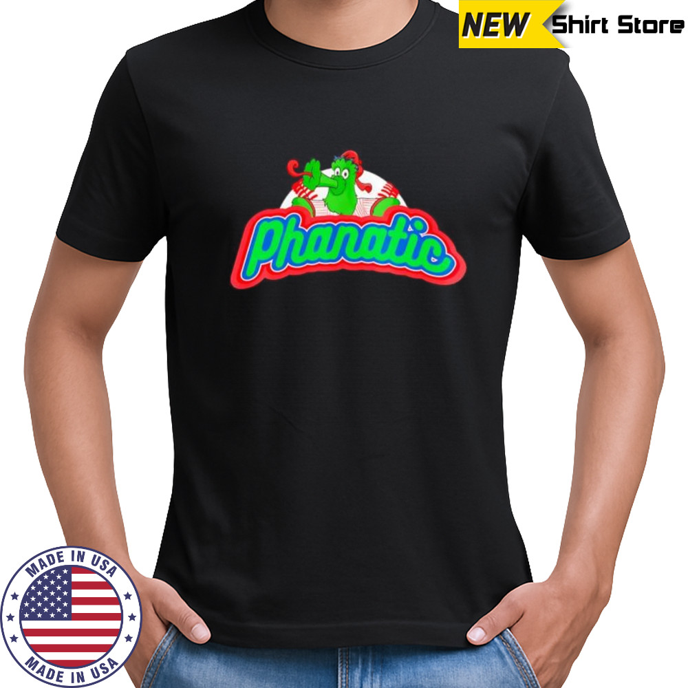 Philly Phanatic Baseball Mascot Design shirt
