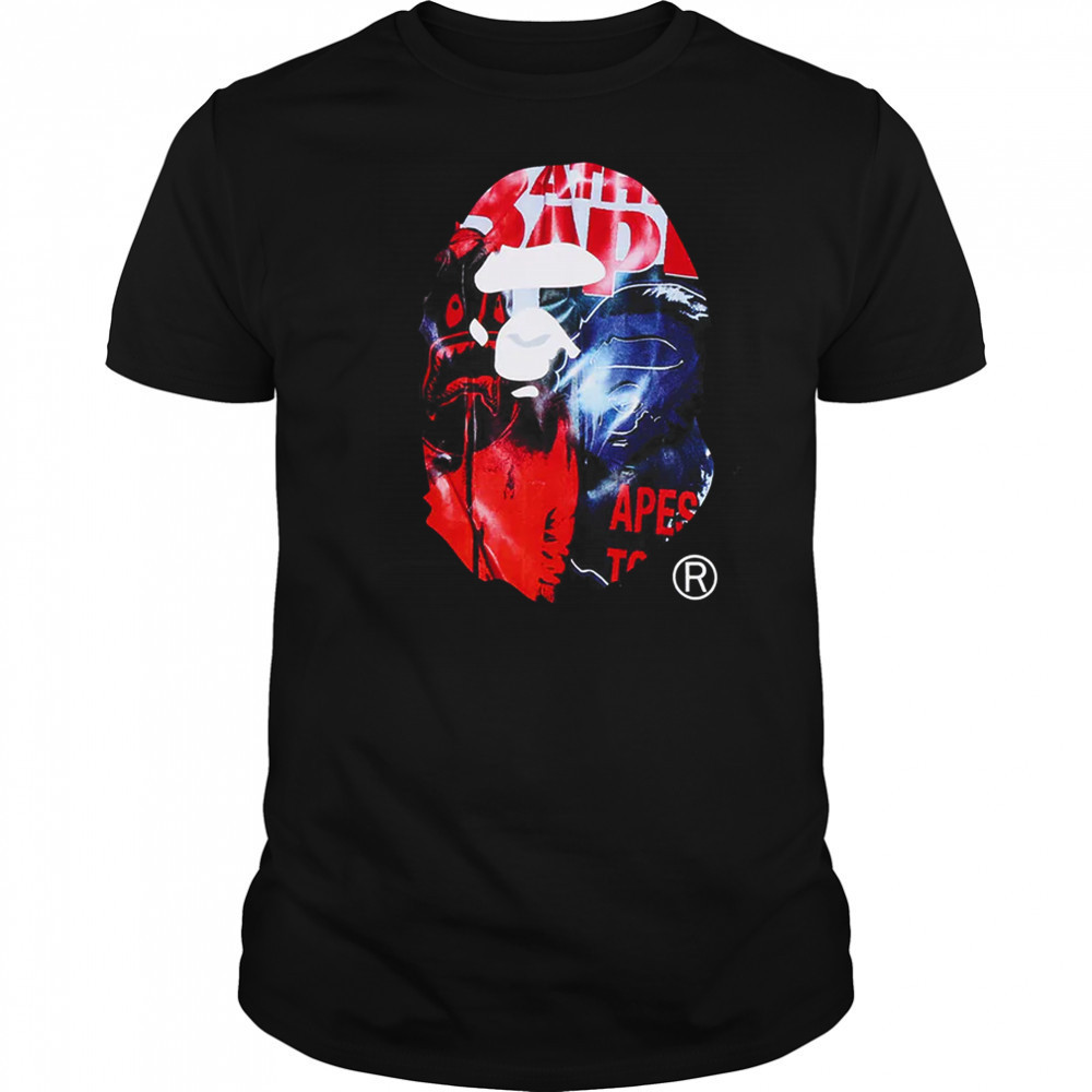 PHOTO PRINT APE HEAD RELAXED FIT Shirt