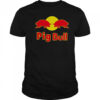 Pig Bull Red Bull Parody T-Shirt