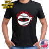 Pitching Ninja fire baseball shirt
