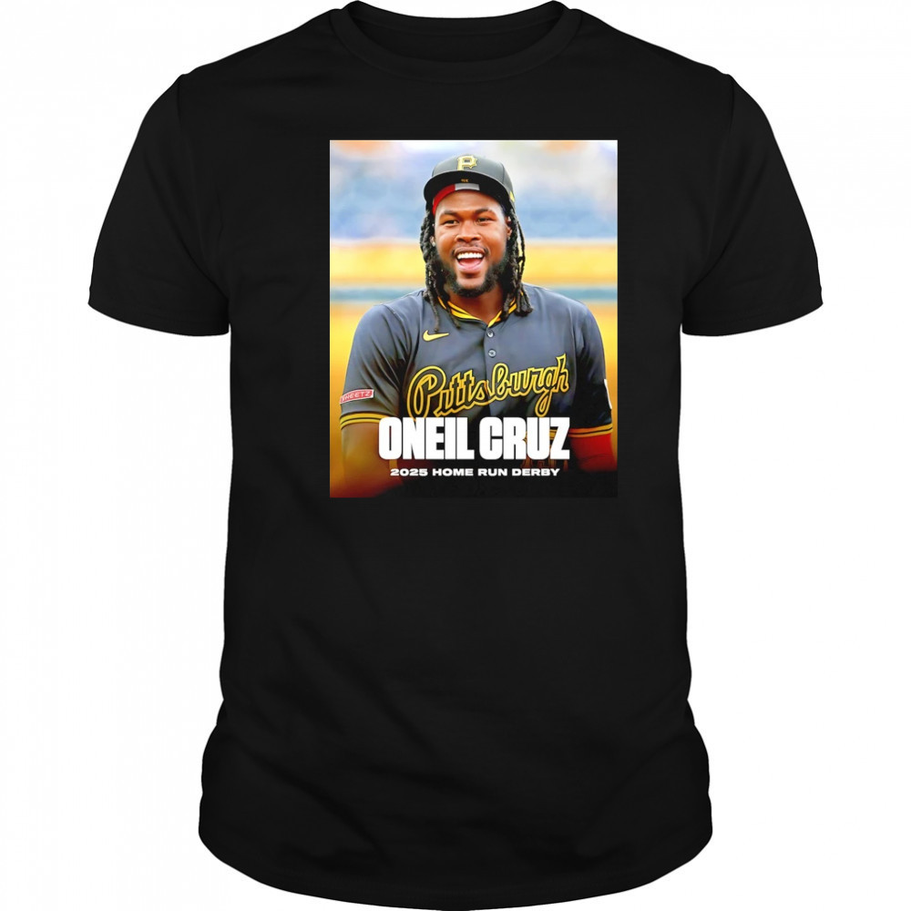 Pittsburgh Pirates Oneil Cruz 2025 Home Run Derby Shirt