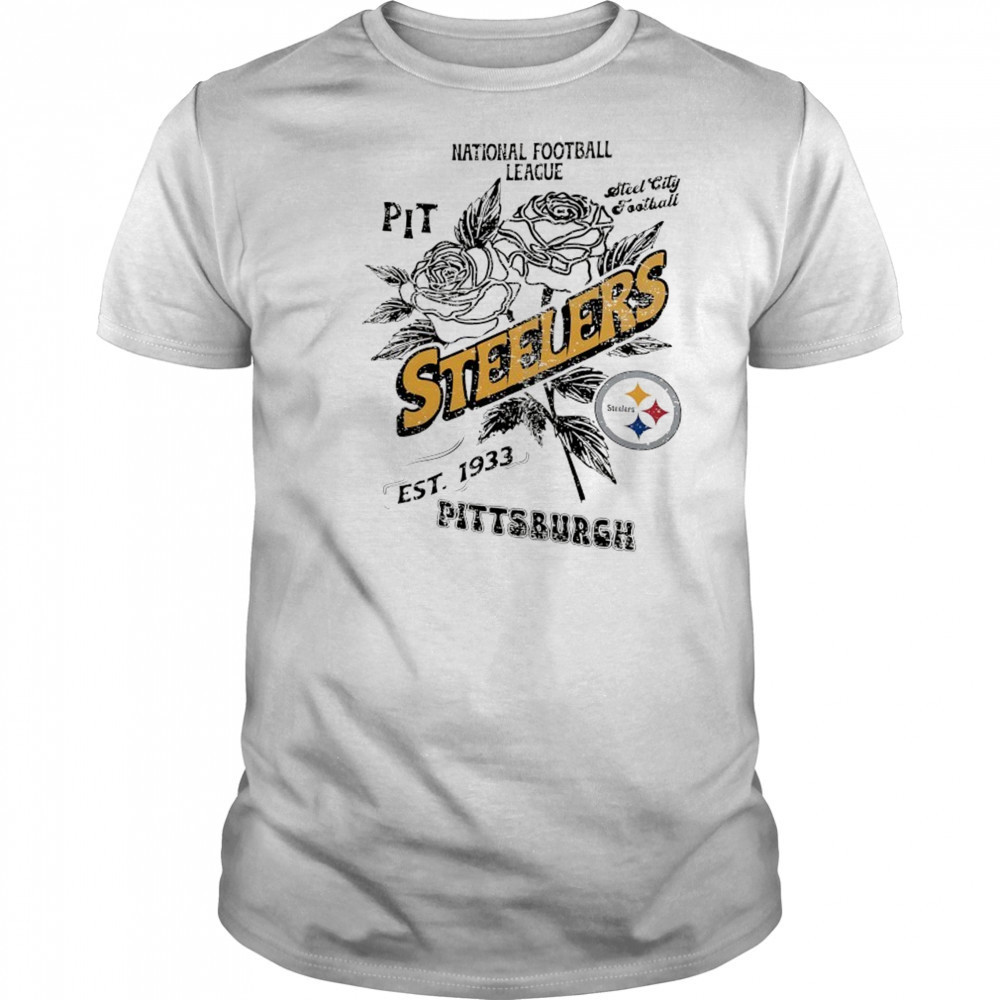 Pittsburgh Steelers National Football League PIT Steel City football Stripe Distressed Raglan shirt Pittsburgh Steelers National Football League PIT Steel City football Stripe Distressed Raglan shirt