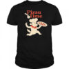 Pizza Time dog chef bringing the pizza shirt
