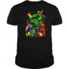 Planet Hulk vs F4 graphic shirt