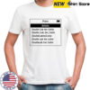 Plans Artists Death Cab For Cutie shirt