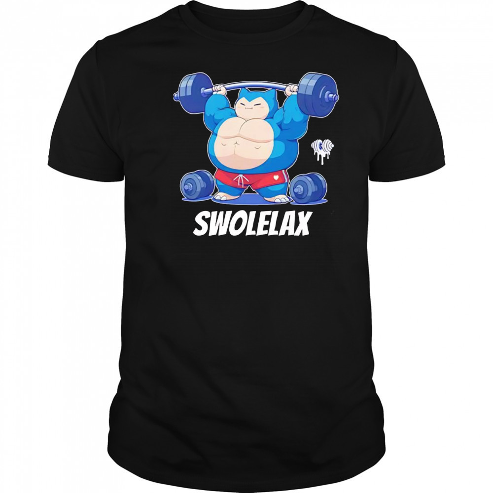 Pokemon Snorlax Swolelax Gym shirt