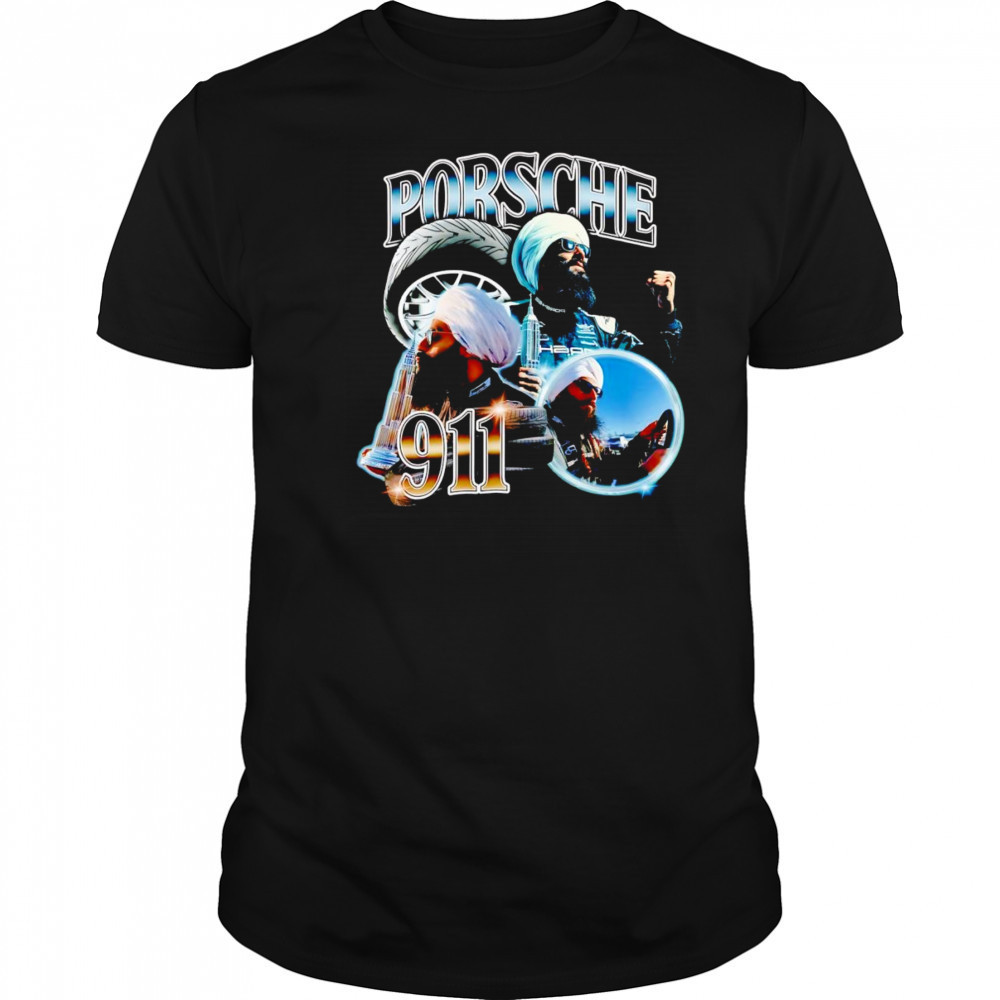 Porsche 911 retro shirt