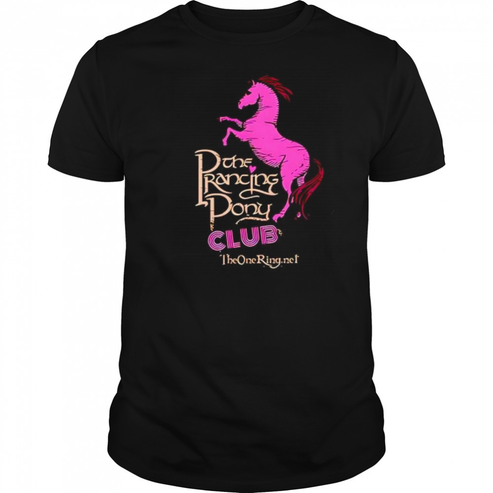 Prancing pony club shirt