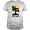 Pray for Texas cross and flag christian support shirt