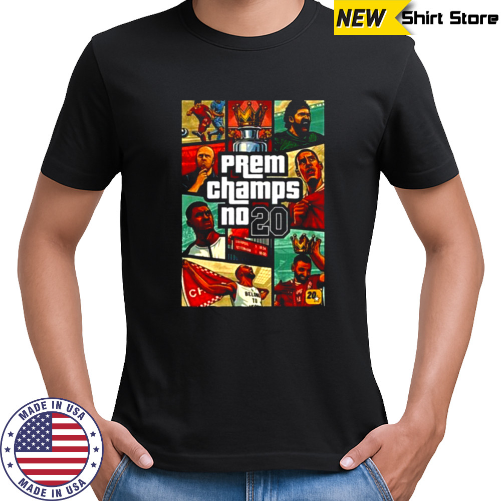 Prem Champs No 20 GTA style shirt
