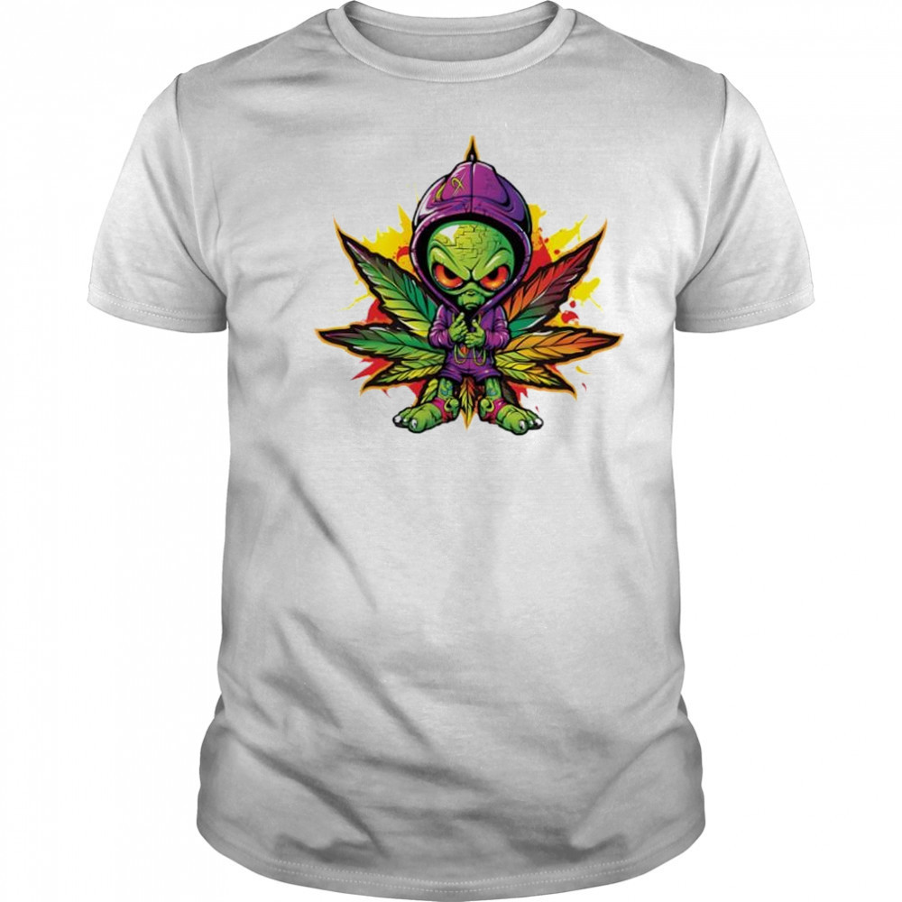Purple Alien Haze Short Sleeve Performance shirt