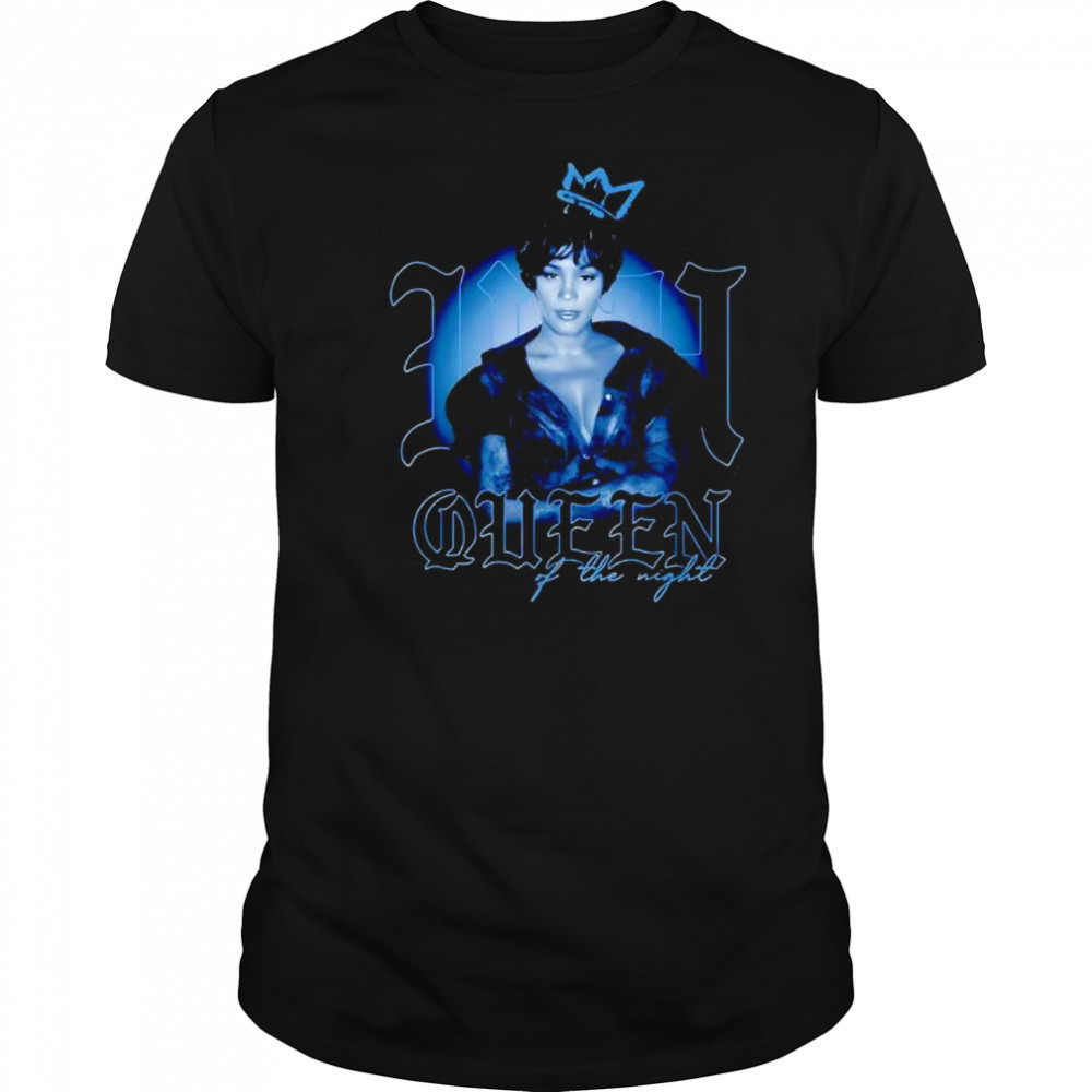 Queen of the Night Whitney Houston shirt