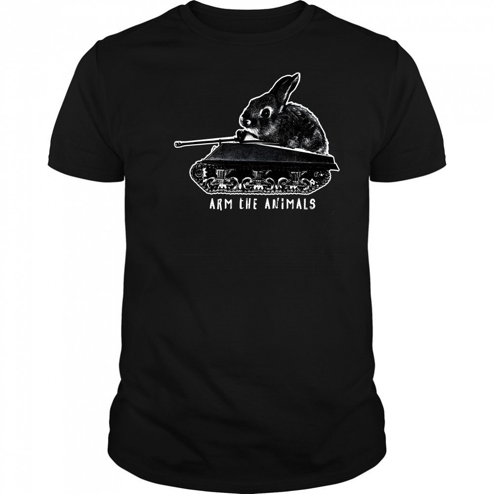 Rabbit arm the animals shirt